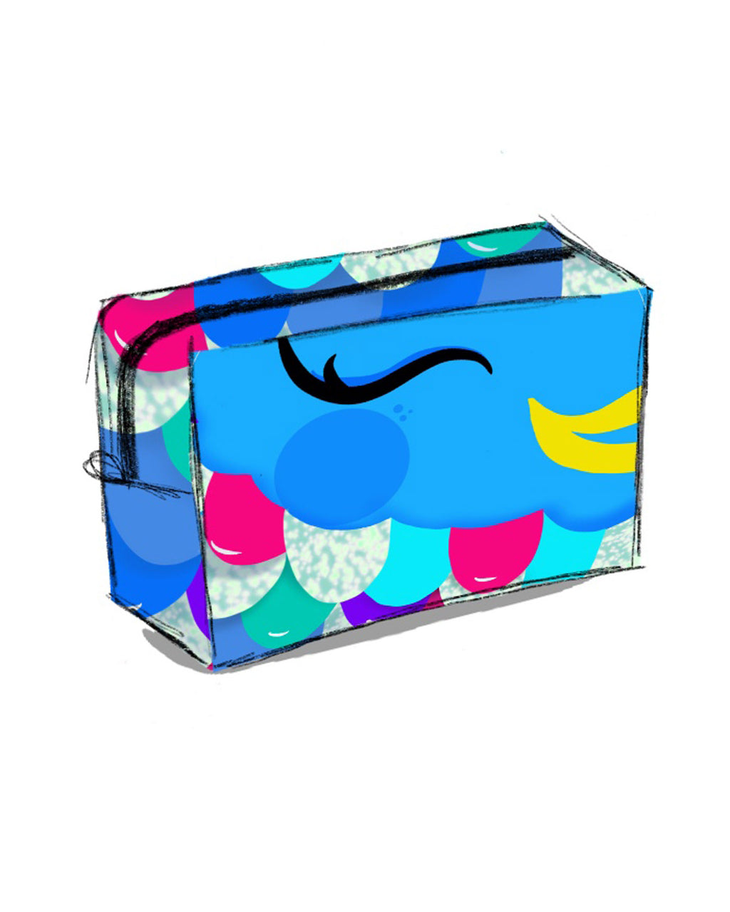 paris pouche color fish
