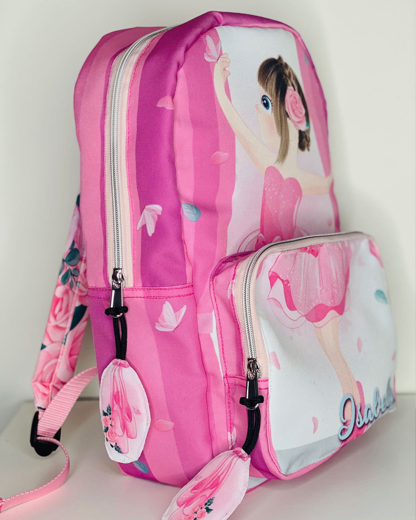 madi backpack pink dance