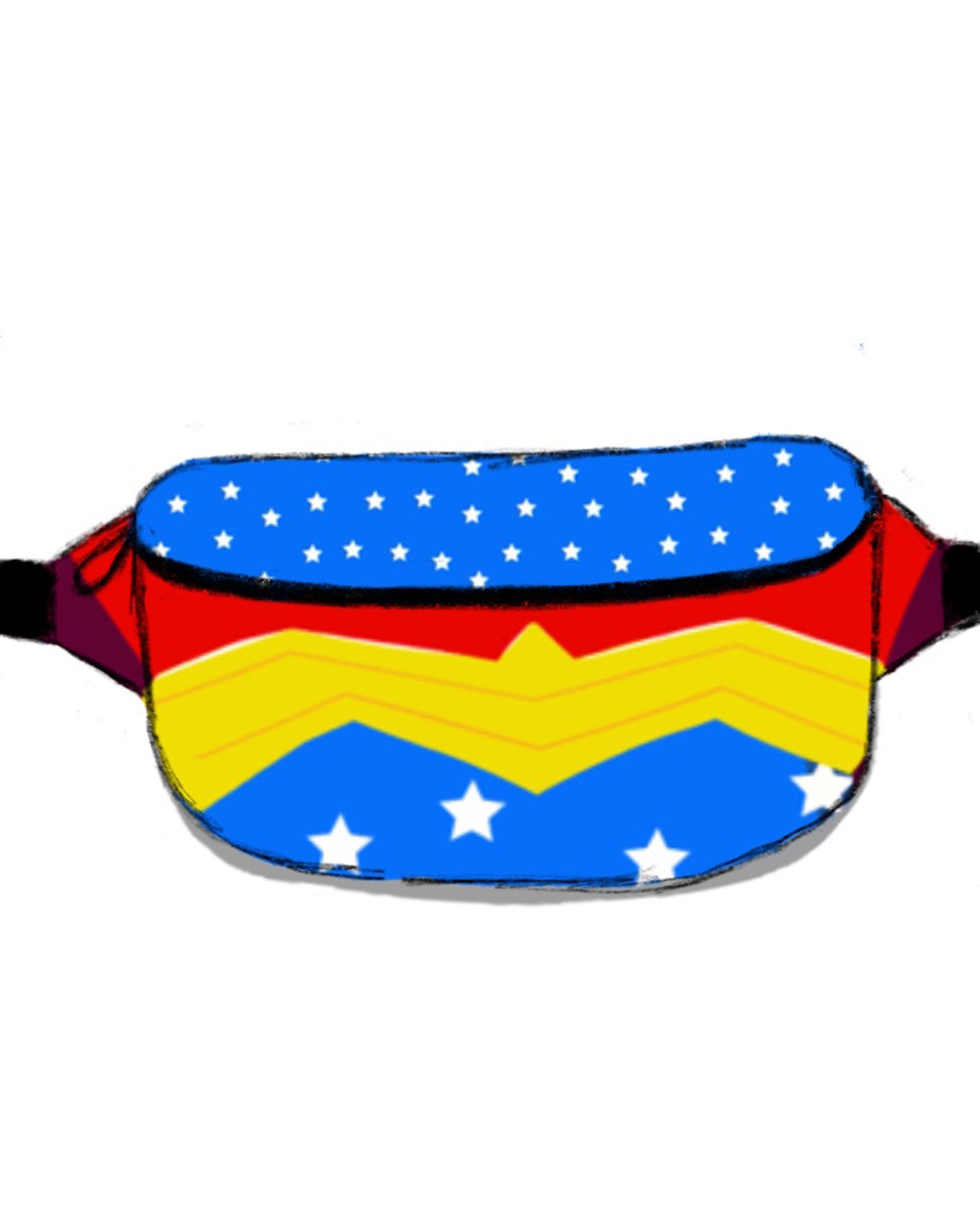 lopo fanny pack warrior princess